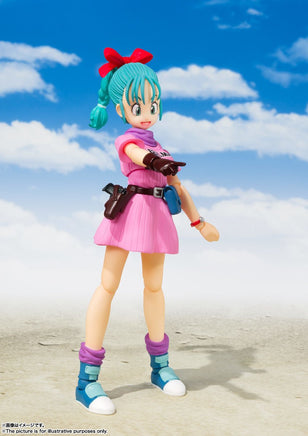 Dragon Ball - Bulma S.H Figuarts Action Figure (Re - Run) (Adventure Begins Ver.) - The Mage's Emporium Super Anime Store Shopify Collective Super Anime Store Used English Figures Japanese Style Comic Book