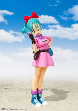 Dragon Ball - Bulma S.H Figuarts Action Figure (Re - Run) (Adventure Begins Ver.) - The Mage's Emporium Super Anime Store Shopify Collective Super Anime Store Used English Figures Japanese Style Comic Book