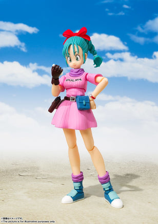 Dragon Ball - Bulma S.H Figuarts Action Figure (Re - Run) (Adventure Begins Ver.) - The Mage's Emporium Super Anime Store Shopify Collective Super Anime Store Used English Figures Japanese Style Comic Book
