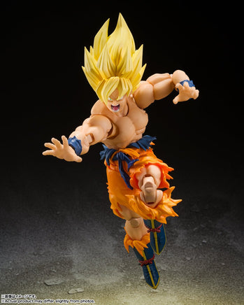 Dragon Ball Z - Super Saiyan Son Goku SH Figuarts Figure (Legendary Super Saiyan Ver.) - The Mage's Emporium Super Anime Store Shopify Collective Super Anime Store Used English Figures Japanese Style Comic Book