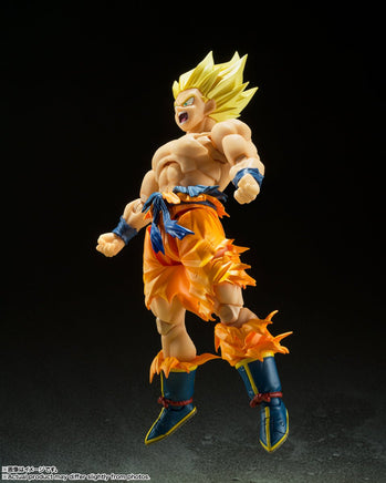 Dragon Ball Z - Super Saiyan Son Goku SH Figuarts Figure (Legendary Super Saiyan Ver.) - The Mage's Emporium Super Anime Store Shopify Collective Super Anime Store Used English Figures Japanese Style Comic Book
