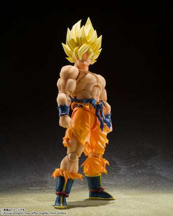 Dragon Ball Z - Super Saiyan Son Goku SH Figuarts Figure (Legendary Super Saiyan Ver.) - The Mage's Emporium Super Anime Store Shopify Collective Super Anime Store Used English Figures Japanese Style Comic Book