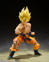 Dragon Ball Z - Super Saiyan Son Goku SH Figuarts Figure (Legendary Super Saiyan Ver.) - The Mage's Emporium Super Anime Store Shopify Collective Super Anime Store Used English Figures Japanese Style Comic Book