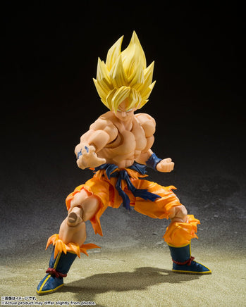 Dragon Ball Z - Super Saiyan Son Goku SH Figuarts Figure (Legendary Super Saiyan Ver.) - The Mage's Emporium Super Anime Store Shopify Collective Super Anime Store Used English Figures Japanese Style Comic Book
