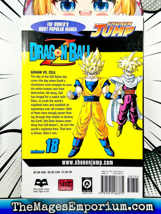 Dragon Ball Z Vol 18 - The Mage's Emporium Viz Media 2405 alltags description Used English Manga Japanese Style Comic Book