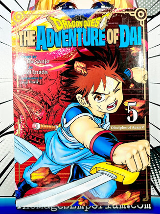 Dragon Quest The Adventure of Dai Vol 5 - The Mage's Emporium Viz Media 2404 alltags description Used English Manga Japanese Style Comic Book