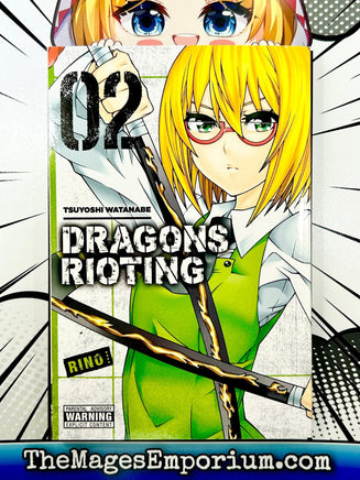 Dragons Rioting Vol 2 - The Mage's Emporium Yen Press 2407 UPDATEMETA Used English Manga Japanese Style Comic Book