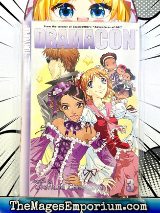 Dramacon Vol 3 - The Mage's Emporium Tokyopop 2412 BackInStock Used English Manga Japanese Style Comic Book