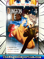 Dungeon Dive Aim for the Deepest Level Vol 4 - The Mage's Emporium Seven Seas 2410 BackInStock Used English Manga Japanese Style Comic Book