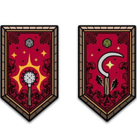 Dungeons & Dragons Character Class Augmented Reality Enamel Pin Set of 12 - Shared Exclusive - The Mage's Emporium ToyShnip Shopify Collective ToyShnip Used English Brooches & Lapel Pins Japanese Style Comic Book