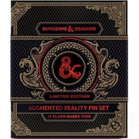 Dungeons & Dragons Character Class Augmented Reality Enamel Pin Set of 12 - Shared Exclusive - The Mage's Emporium ToyShnip Shopify Collective ToyShnip Used English Brooches & Lapel Pins Japanese Style Comic Book