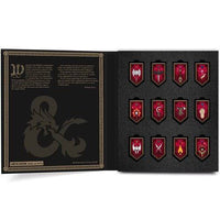 Dungeons & Dragons Character Class Augmented Reality Enamel Pin Set of 12 - Shared Exclusive - The Mage's Emporium ToyShnip Shopify Collective ToyShnip Used English Brooches & Lapel Pins Japanese Style Comic Book