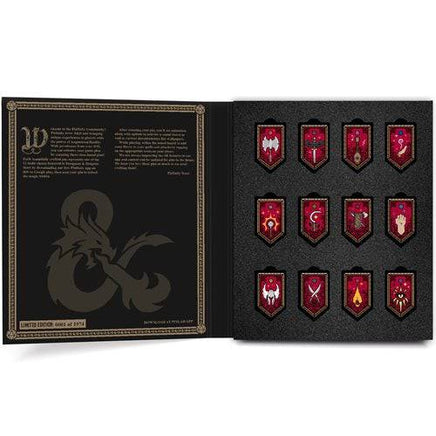 Dungeons & Dragons Character Class Augmented Reality Enamel Pin Set of 12 - Shared Exclusive - The Mage's Emporium ToyShnip Shopify Collective ToyShnip Used English Brooches & Lapel Pins Japanese Style Comic Book
