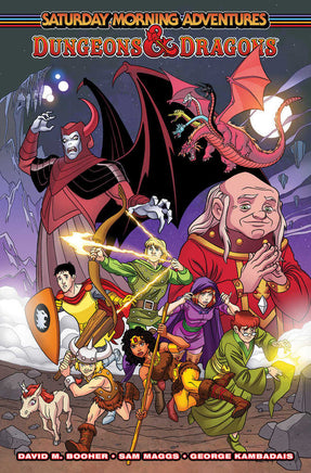 Dungeons & Dragons: Saturday Morning Adventures - The Mage's Emporium The Multiverse outofstock Shopify Collective The Multiverse Used English Graphic Novels Japanese Style Comic Book