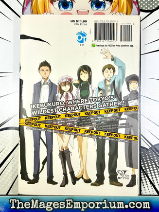 Durarara!! Vol 1 - The Mage's Emporium Yen Press 2501 BackInStock Used English Manga Japanese Style Comic Book