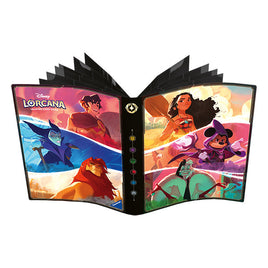 Disney Lorcana TCG: Lorebook Card Portfolio - Shimmering Skies - Iconic Characters