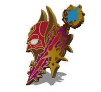 Final Fantasy XIV Class/Job Pin: Dark Knight
