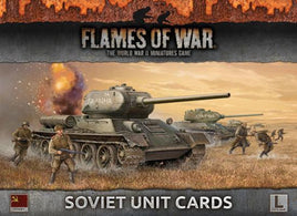Flames of War: Late War Soviet Unit Cards