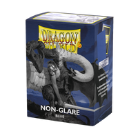 Dragon Shield Non-Glare Matte Blue Sleeves (100-Pack)
