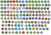 (S-Chinese) Pokémon TCG: Collect 151 Jigsaw Magnet