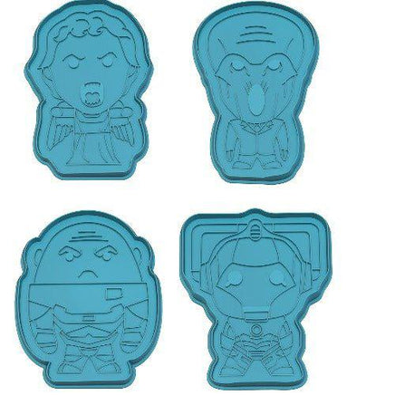 Eaglemoss Doctor Who Monsters Cookie Cutter & Tea Towel Tin - The Mage's Emporium ToyShnip Shopify Collective ToyShnip Used English Action Figure Japanese Style Comic Book