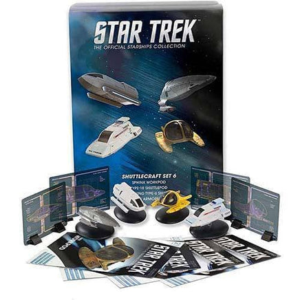Eaglemoss Star Trek The Official Starships Collection Shuttlecraft Set - Select Set(s) - The Mage's Emporium ToyShnip Shopify Collective ToyShnip Used English Toys & Games Japanese Style Comic Book