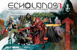 ECHOLANDS HC VOL 01 (MR) - The Mage's Emporium The Multiverse Shopify Collective The Multiverse Used English Graphic Novels Japanese Style Comic Book