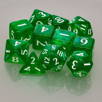 Eclipse Acrylic RPG Dice Set (11ct) - The Mage's Emporium Ultra PRO International Shopify Collective Ultra PRO International Used English Dice Japanese Style Comic Book