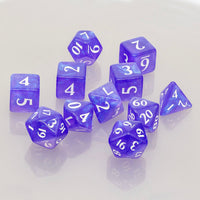 Eclipse Acrylic RPG Dice Set (11ct) - The Mage's Emporium Ultra PRO International Shopify Collective Ultra PRO International Used English Dice Japanese Style Comic Book
