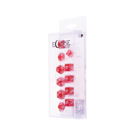 Eclipse Acrylic RPG Dice Set (11ct) - The Mage's Emporium Ultra PRO International Shopify Collective Ultra PRO International Used English Dice Japanese Style Comic Book