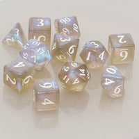 Eclipse Acrylic RPG Dice Set (11ct) - The Mage's Emporium Ultra PRO International Shopify Collective Ultra PRO International Used English Dice Japanese Style Comic Book