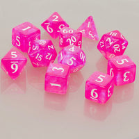 Eclipse Acrylic RPG Dice Set (11ct) - The Mage's Emporium Ultra PRO International Shopify Collective Ultra PRO International Used English Dice Japanese Style Comic Book