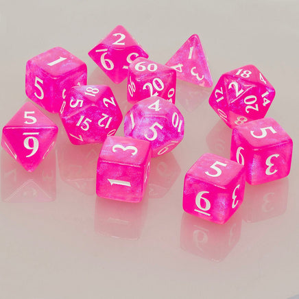 Eclipse Acrylic RPG Dice Set (11ct) - The Mage's Emporium Ultra PRO International Shopify Collective Ultra PRO International Used English Dice Japanese Style Comic Book