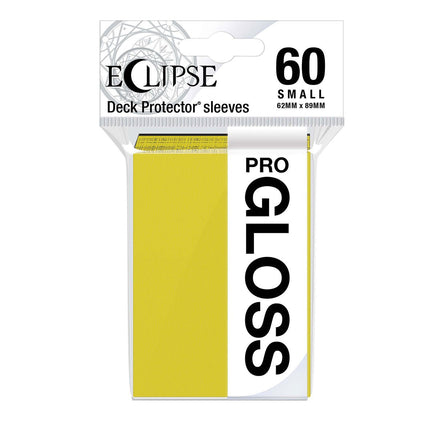 Eclipse Gloss Small Deck Protector Sleeves (60ct) - The Mage's Emporium Ultra PRO International Shopify Collective Ultra PRO International Used English Deck Protectors Japanese Style Comic Book