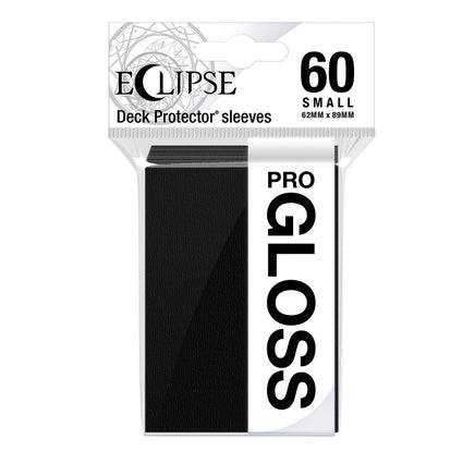 Eclipse Gloss Small Deck Protector Sleeves (60ct) - The Mage's Emporium Ultra PRO International Shopify Collective Ultra PRO International Used English Deck Protectors Japanese Style Comic Book