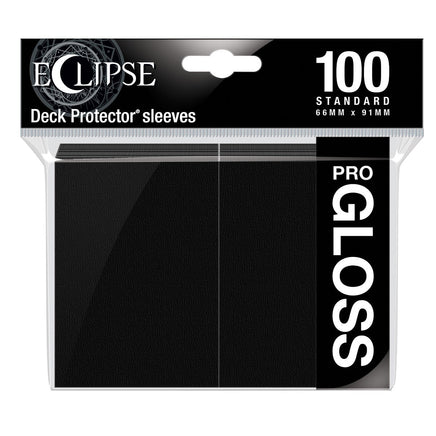 Eclipse Gloss Standard Deck Protector Sleeves (100ct) - The Mage's Emporium Ultra PRO International Shopify Collective Ultra PRO International Used English Deck Protectors Japanese Style Comic Book