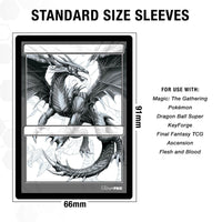 Eclipse Gloss Standard Deck Protector Sleeves (100ct) - The Mage's Emporium Ultra PRO International Shopify Collective Ultra PRO International Used English Deck Protectors Japanese Style Comic Book