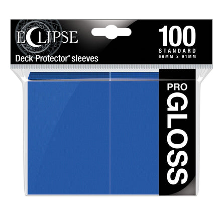 Eclipse Gloss Standard Deck Protector Sleeves (100ct) - The Mage's Emporium Ultra PRO International Shopify Collective Ultra PRO International Used English Deck Protectors Japanese Style Comic Book