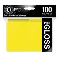 Eclipse Gloss Standard Deck Protector Sleeves (100ct) - The Mage's Emporium Ultra PRO International Shopify Collective Ultra PRO International Used English Deck Protectors Japanese Style Comic Book