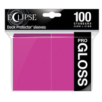 Eclipse Gloss Standard Deck Protector Sleeves (100ct) - The Mage's Emporium Ultra PRO International Shopify Collective Ultra PRO International Used English Deck Protectors Japanese Style Comic Book