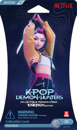 KPop Demon Hunters: World Tour Collectible Cards - Energy Edition Series 1-A Sleeved Booster