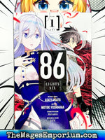 Eighty-Six Vol 1 - The Mage's Emporium Yen Press 2405 alltags description Used English Manga Japanese Style Comic Book