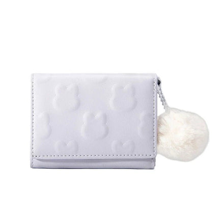 Embossed Bunny Pattern Wallets - The Mage's Emporium Kore Kawaii Kore Kawaii Shopify Collective Used English Japanese Style Comic Book