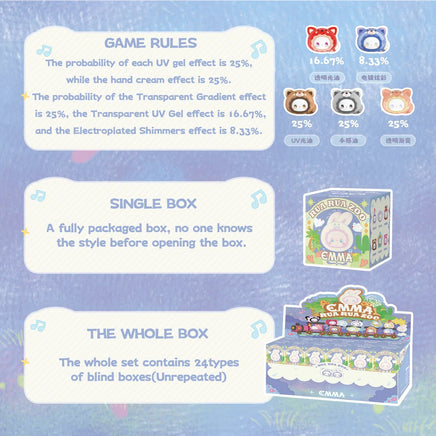 EMMA RUA RUA ZOO blind box (1 Blind Box) - The Mage's Emporium Super Anime Store Shopify Collective Super Anime Store Used English Figures Japanese Style Comic Book