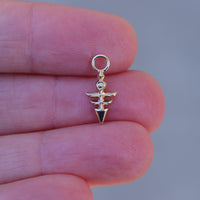 Yu-Gi-Oh!™ Micro Emperor Key Pendant- 14KT