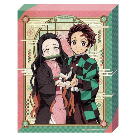 Ensky: Demon Slayer: Kimetsu no Yaiba - Tanjiro and Nezuko Artboard 366 Piece Jigsaw Puzzle - The Mage's Emporium Shumi Toys & Gifts Shopify Collective Shumi Toys & Gifts Used English Jigsaw Puzzle Japanese Style Comic Book