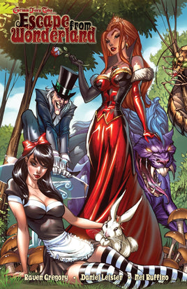 ESCAPE FROM WONDERLAND HC - The Mage's Emporium The Multiverse Shopify Collective The Multiverse Used English Graphic Novels Japanese Style Comic Book