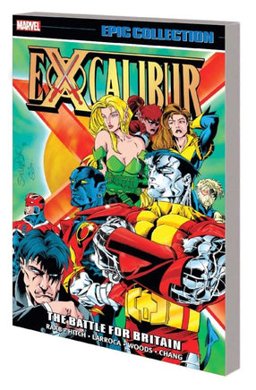 Excalibur Epic Collection TPB Battle For Britain - The Mage's Emporium The Multiverse Shopify Collective The Multiverse Used English Graphic Novels Japanese Style Comic Book