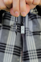 Naruto™ Paper Bomb Kunai Earrings