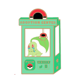 Pokemon: Chikorita Adoption Center Enamel Pin